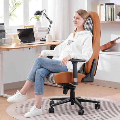 STARUZI Gaming Bürostuhl 200kg Belastbarkeit, Retro Design