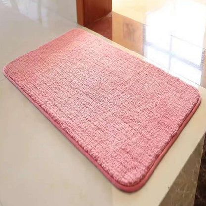 Rutschfester Badteppich Rosa, Flauschig & Wasserabsorbierend 120x200cm