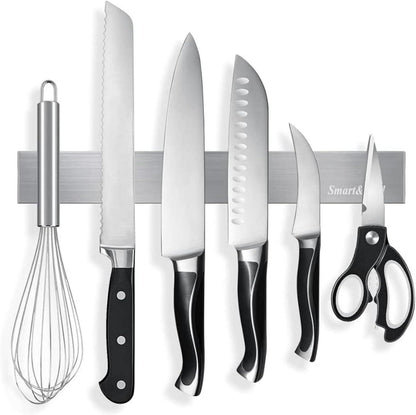 Magnetleiste Messer Selbstklebend 30cm Starkem Magnet - Edelstahl