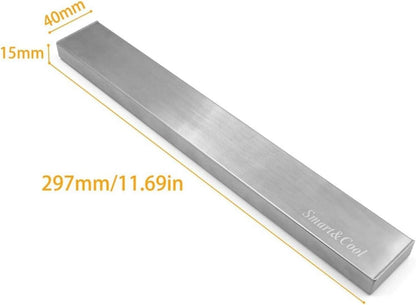 Moderne Magnetleiste Messer selbstklebend 30cm Edelstahl Stark