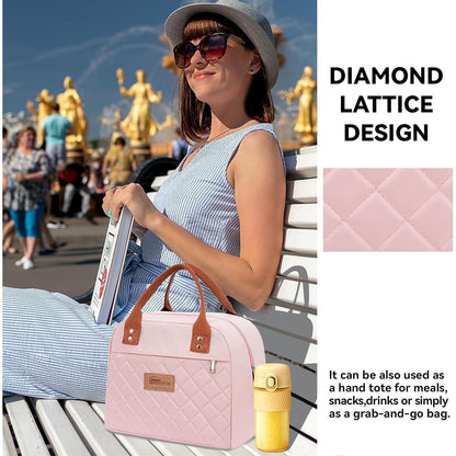 Lunchtasche isoliert für Damen & Herren – Rosa