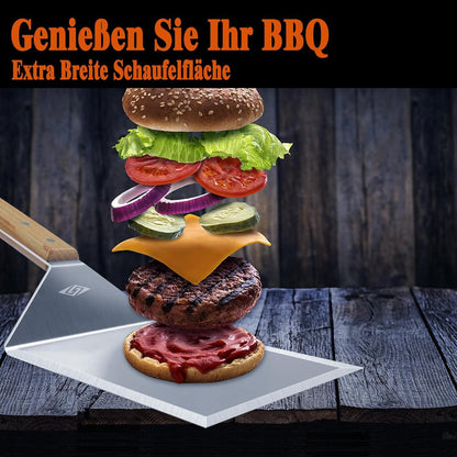 Edelstahl Grillspatel Smash Burger Grill Geschenke Männer