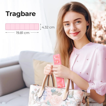 Tablettenbox 7 Tage, Pillendose verbessertes Design, Medikamentenbox