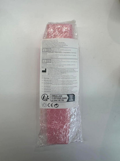 Tablettenbox 7 Tage Pillendose Rosa Medikamentenbox BPA-frei AUVON