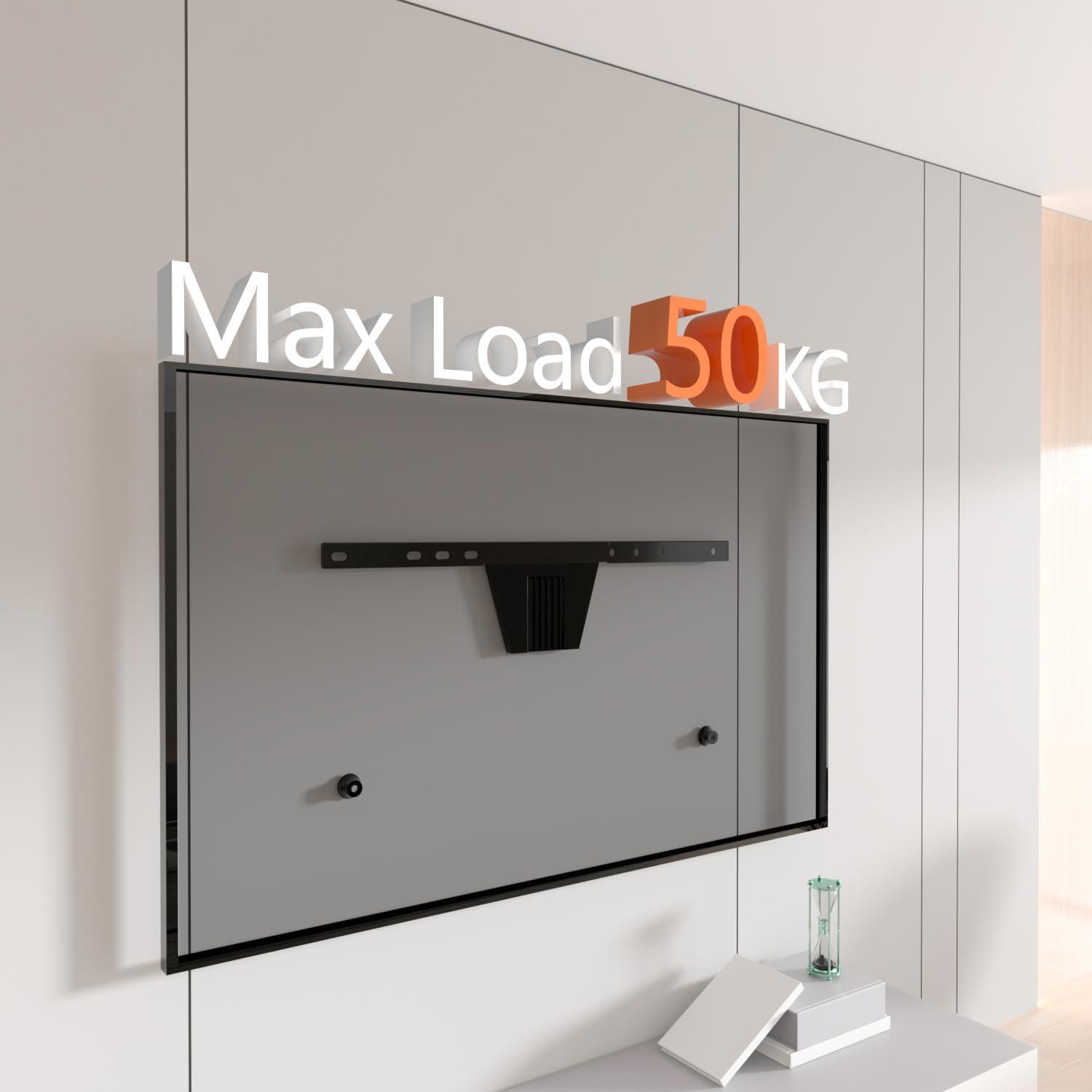 Ultraslim TV Wandhalterung 37-80 Zoll Flach Curved bis 50kg VESA