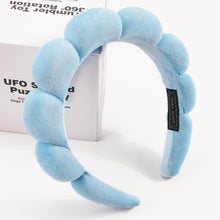 Spa-Stirnband Damen Schwamm Frottee Wolken Makeup Hautpflege