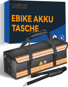 COICER E-Bike Akku Tasche Schutzhülle große Batterieaufbewahrung