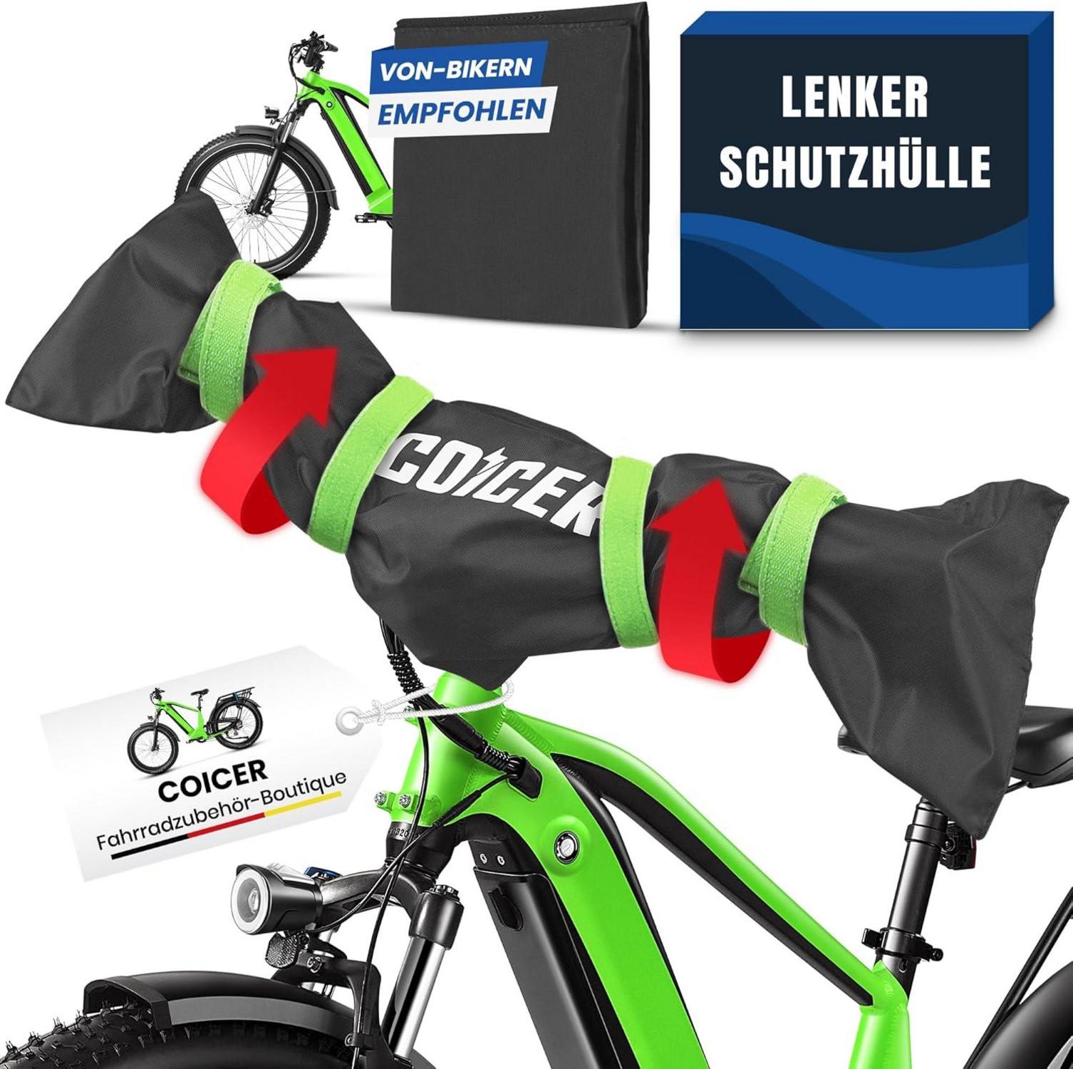 Lenkerschutzhülle für Ebike wasserfest und reißfest