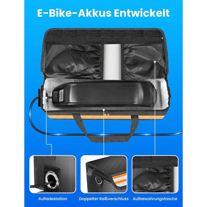 COICER E-Bike Akku Tasche - Feuerfeste Schutzhülle Lipo Box