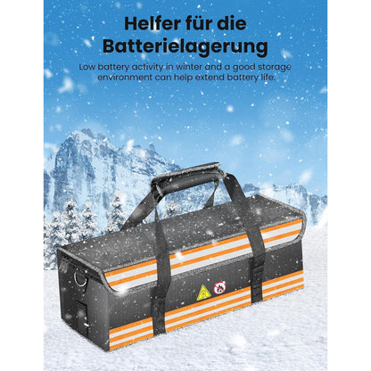 COICER E-Bike Akku Tasche - Feuerfeste Schutzhülle Lipo Box