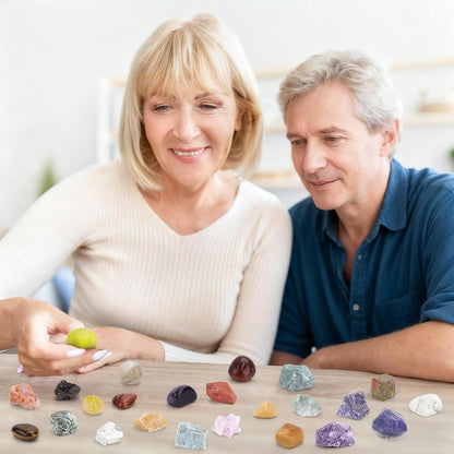 Adventskalender Kinder Kristalle 24 Tage Countdown