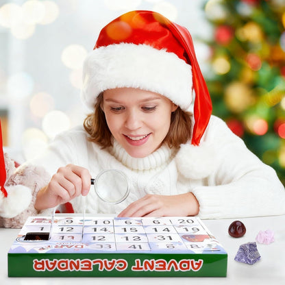 Adventskalender Kinder Kristalle 24 Tage Countdown