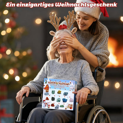 Adventskalender Kinder Kristalle 24 Tage Countdown