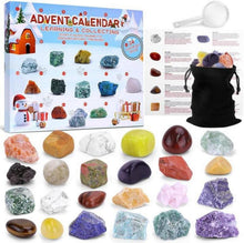 Adventskalender Kristalle 2024 für Kinder Weihnachten 24 Tage