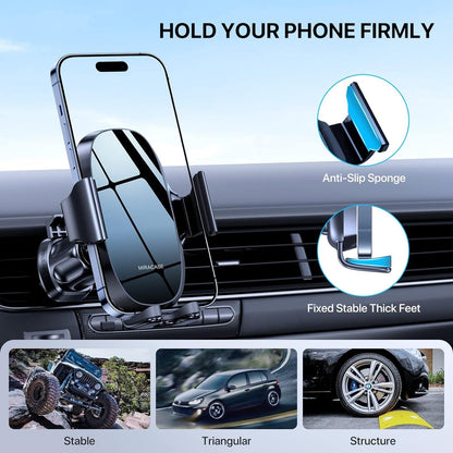 KFZ Handyhalterung Auto Lüftung 360° Drehbar Smartphone