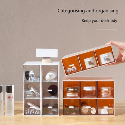 Teebox Aufbewahrungsbox Küchen Organizer 3 Schubladen Teebeutel Kaffeepad