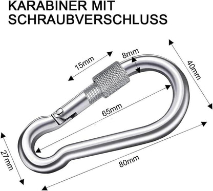 Hochwertige Schaukelhaken aus Edelstahl für Innen und Außenbereich