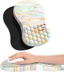 Ergonomisches Mousepad mit Handauflage und Massage-Design