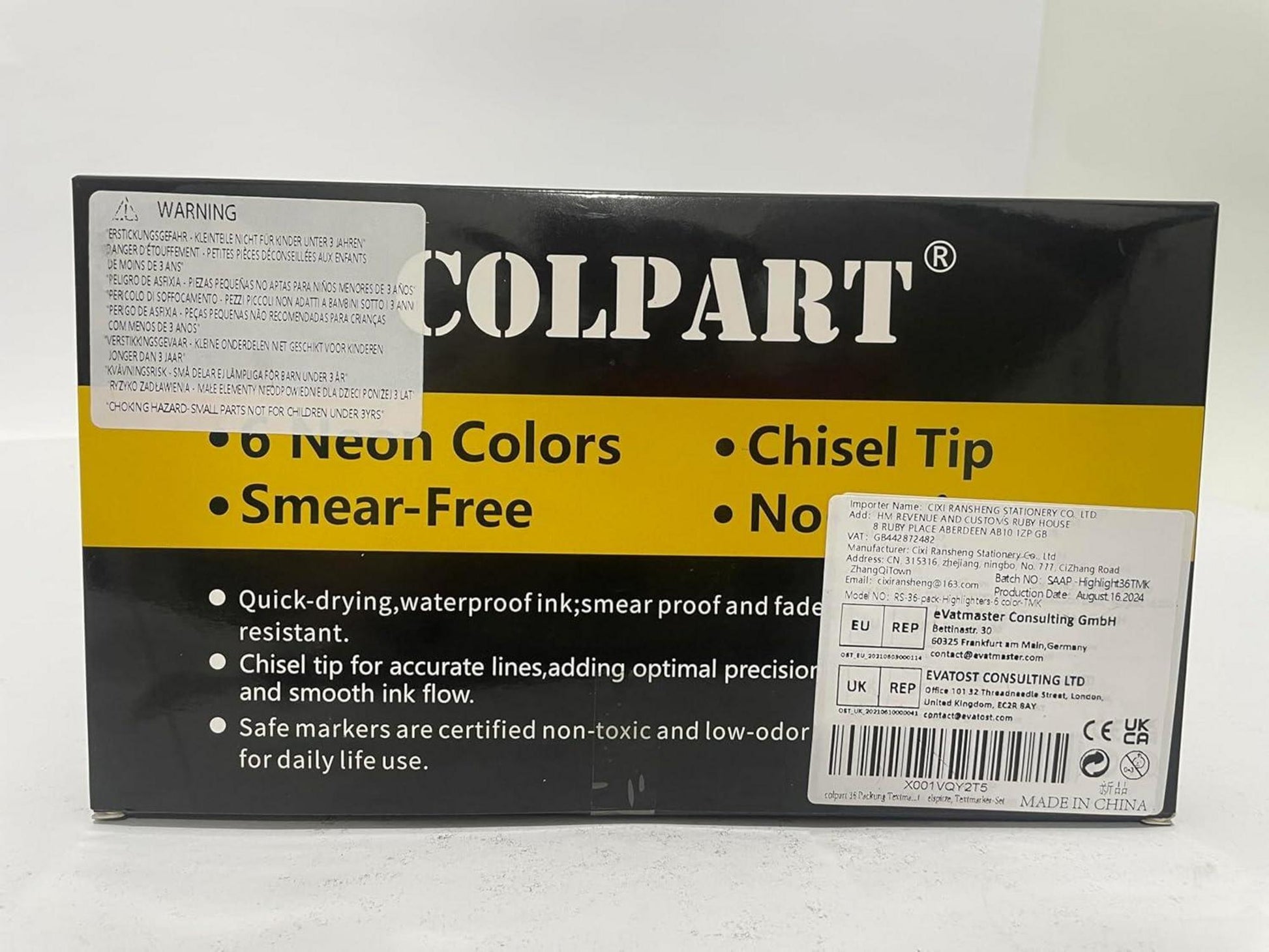 Textmarker Set Pastell 30 Stück Keilspitze Highlighter Pens - Schnell trocknend, ohne Ausbluten, für Büro, Schule, Journal