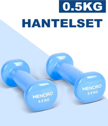 MENCIRO Kurzhanteln Set 1-5KG für Zuhause Fitnessstudio