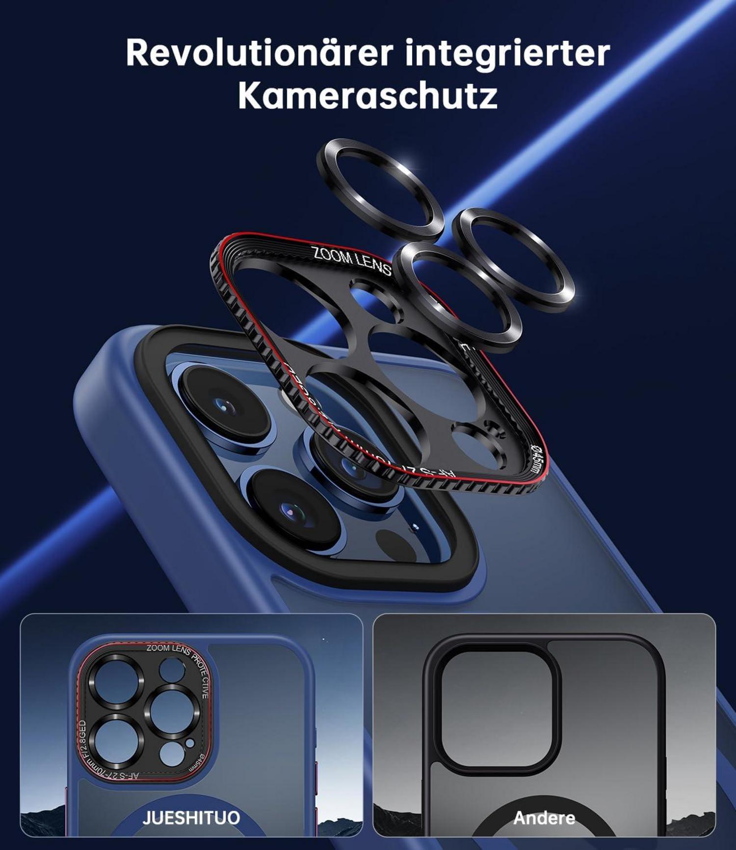 iPhone 15 Pro Max Hülle MagSafe Schutzhülle N56-Magnete@stop