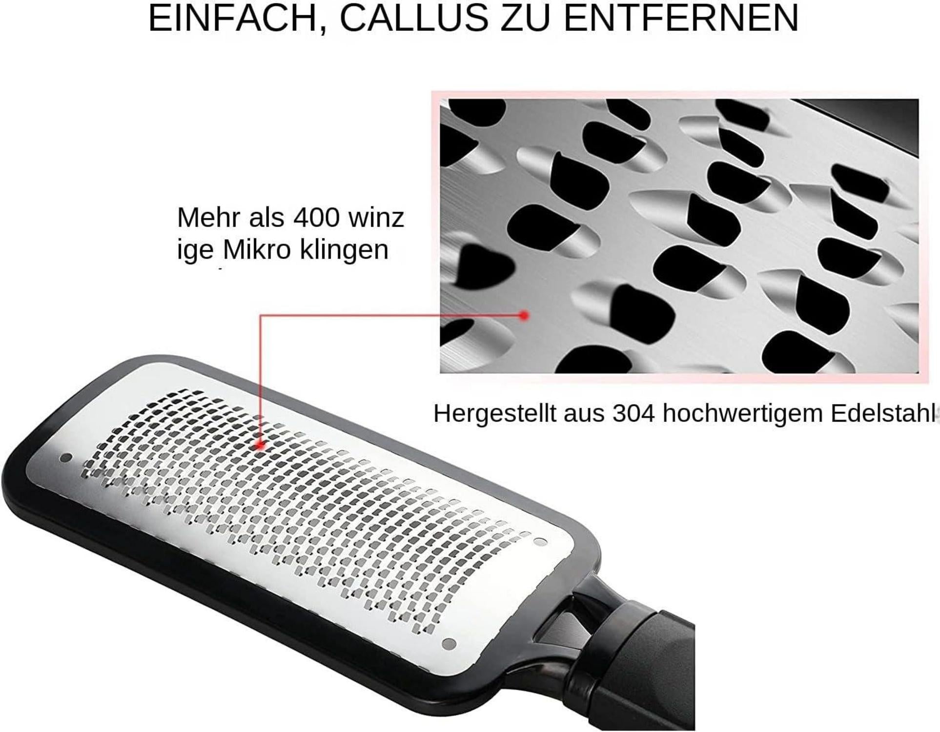 Fußfeile Hornhautentferner Pediküre Bimsstein Fersen Hautpflege