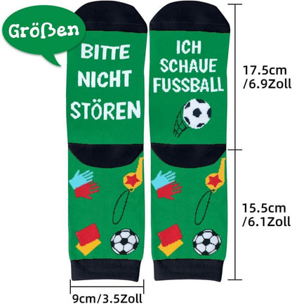 Fußballsocken mit Spruch | Lustige Geschenke für Männer