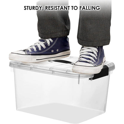 Greentainer 10er Aufbewahrungsbox-Set stapelbar & größer