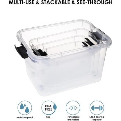 Greentainer 10er Aufbewahrungsbox-Set stapelbar & größer