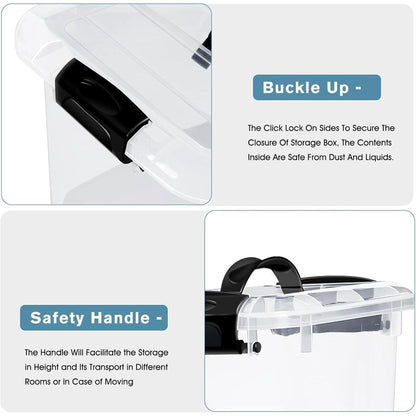 Greentainer 10er Aufbewahrungsbox-Set stapelbar & größer