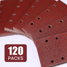 Schleifblätter 93x185mm 120 Blatt Körnungen