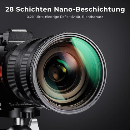 Variabler ND-Filter 95mm ND2-32 (1-5 Blendenstufen) für Landschaft & Video