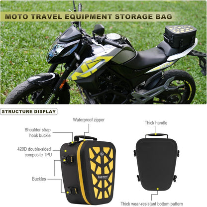 Wasserdichte Motorrad-Hecktasche 6L – Vielseitige Gepäcktasche