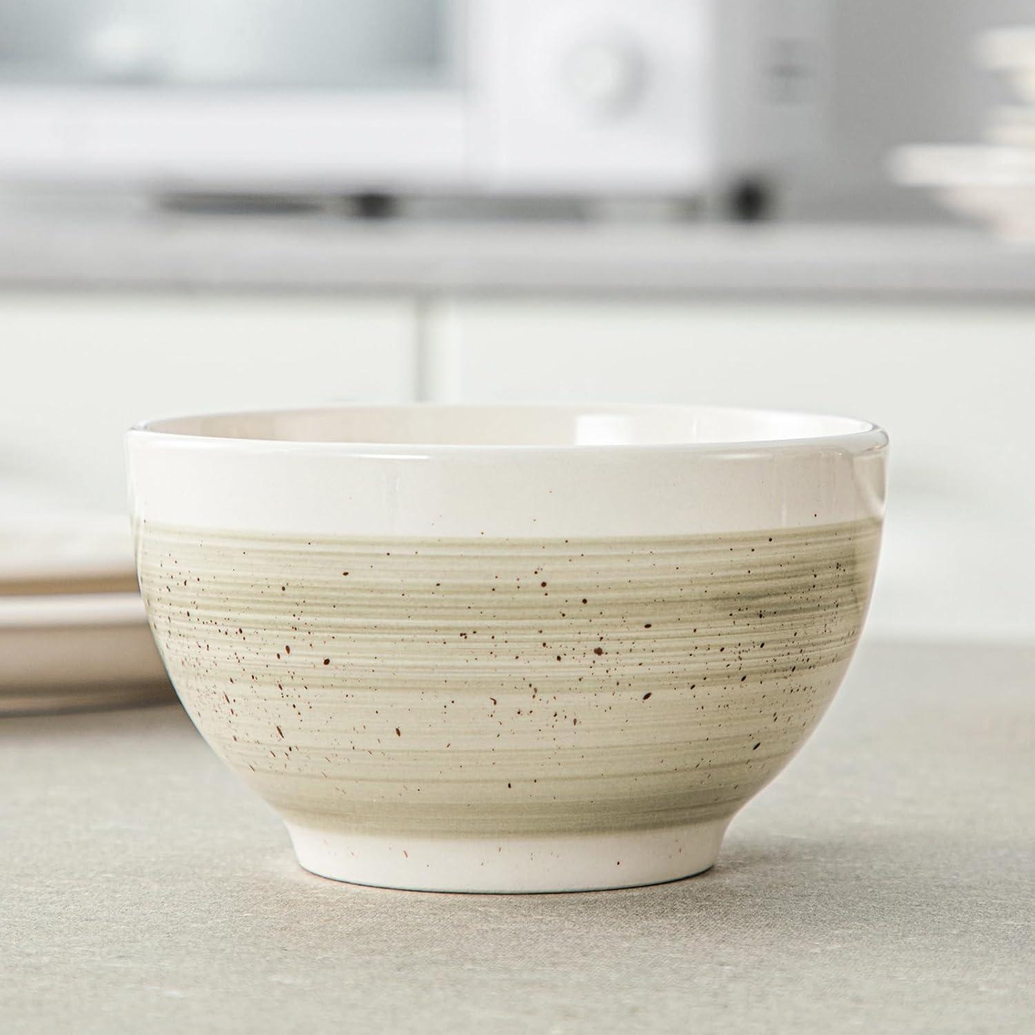 Vancasso Ori 16-teiliges Steinzeug Tafelservice beige