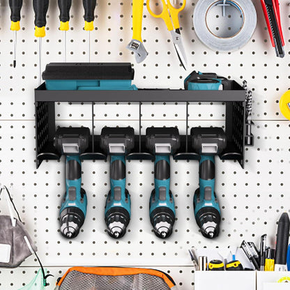 Werkzeugspeicher Aufbewahrung Wandhalterung Akku Schlagbohrschrauber 4