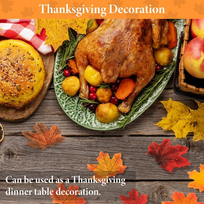 Herbstblätter Deko 350 Stück Herbstdeko Girlande Fenster Halloween