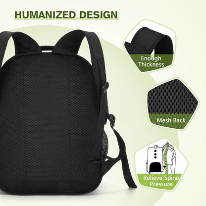 pecute Haustier Rucksack 6kg Schwarz Oxford-Tuch 42x32x30cm