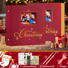 Weihnachten Fotoalbum Selbstklebend Einkleben Scrapbook