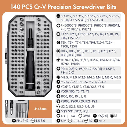 XOOL 153 in 1 Präzisionsschraubendreher Set, Werkzeug für