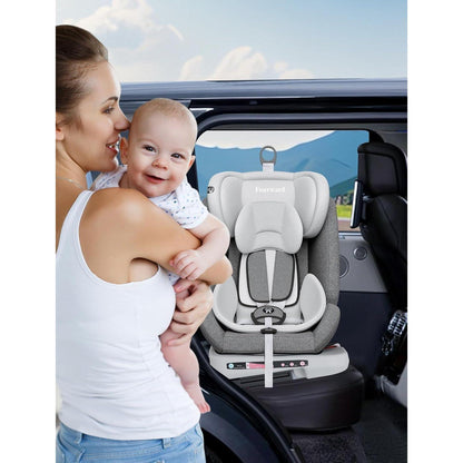 Autositz 360° drehbar ISOFIX Gruppe 0+1/2/3 9-36 kg