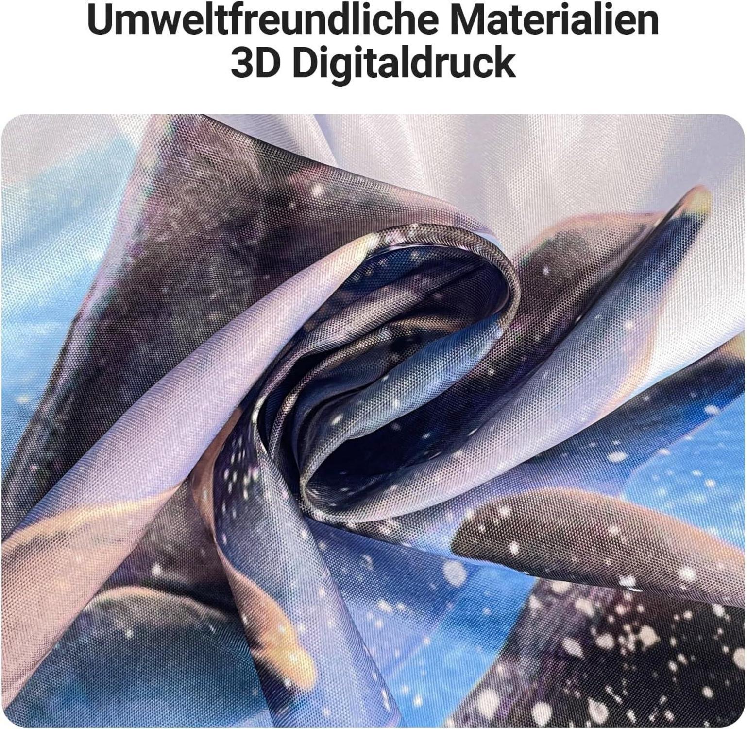 Delphin Duschvorhang Antischimmel Wasserdicht 180x200 cm Polyester
