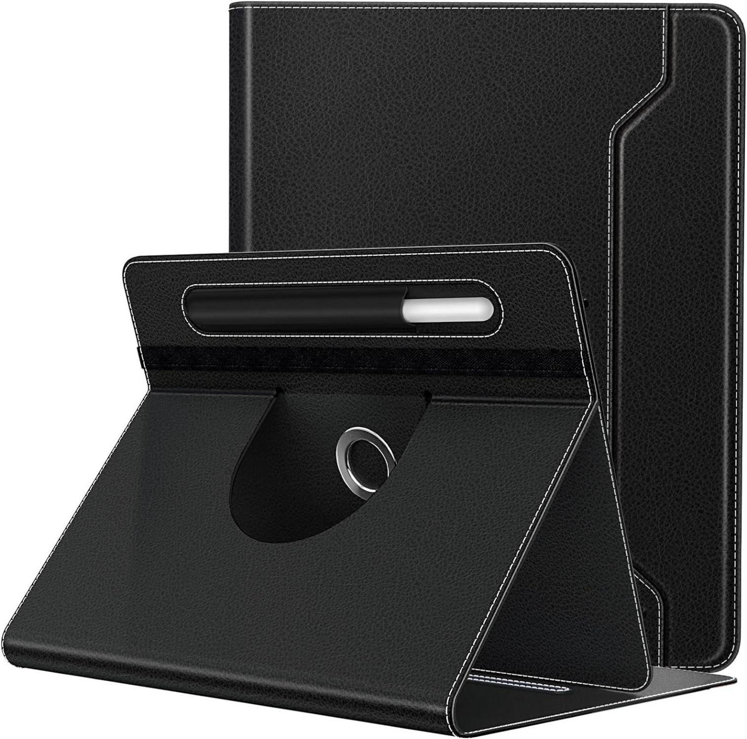 Tablet Hülle 360 Grad Ständer Schutzhülle mit Stifttasche 9-11 Inch