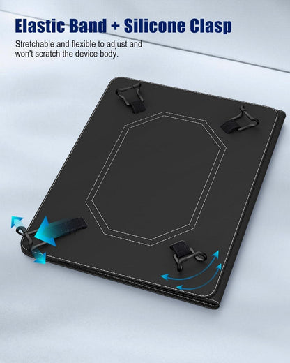 Tablet Hülle 360 Grad Ständer Schutzhülle mit Stifttasche 9-11 Inch