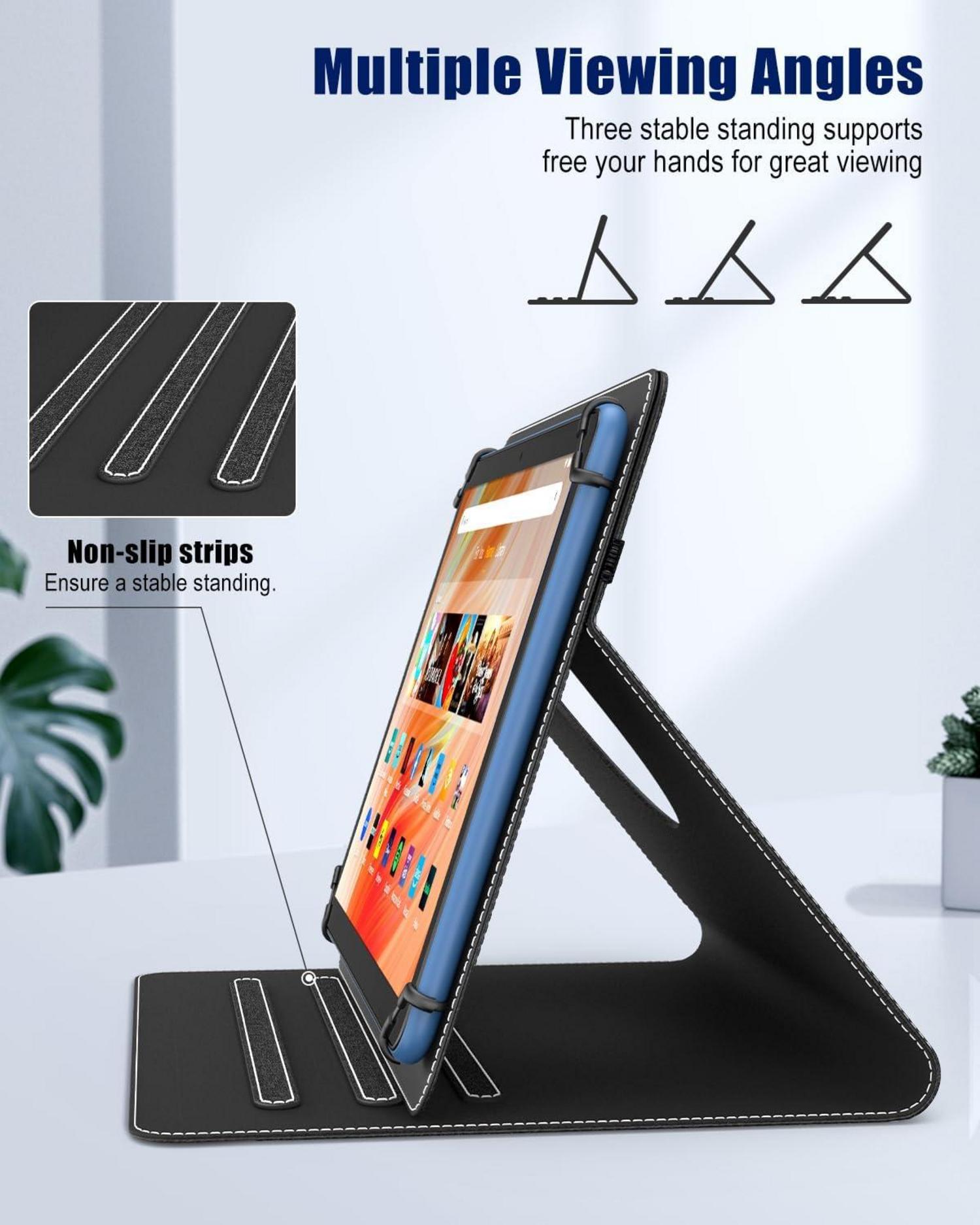 Tablet-Hülle 360 Grad drehbarer Ständer Schutzhülle mit Stifttasche