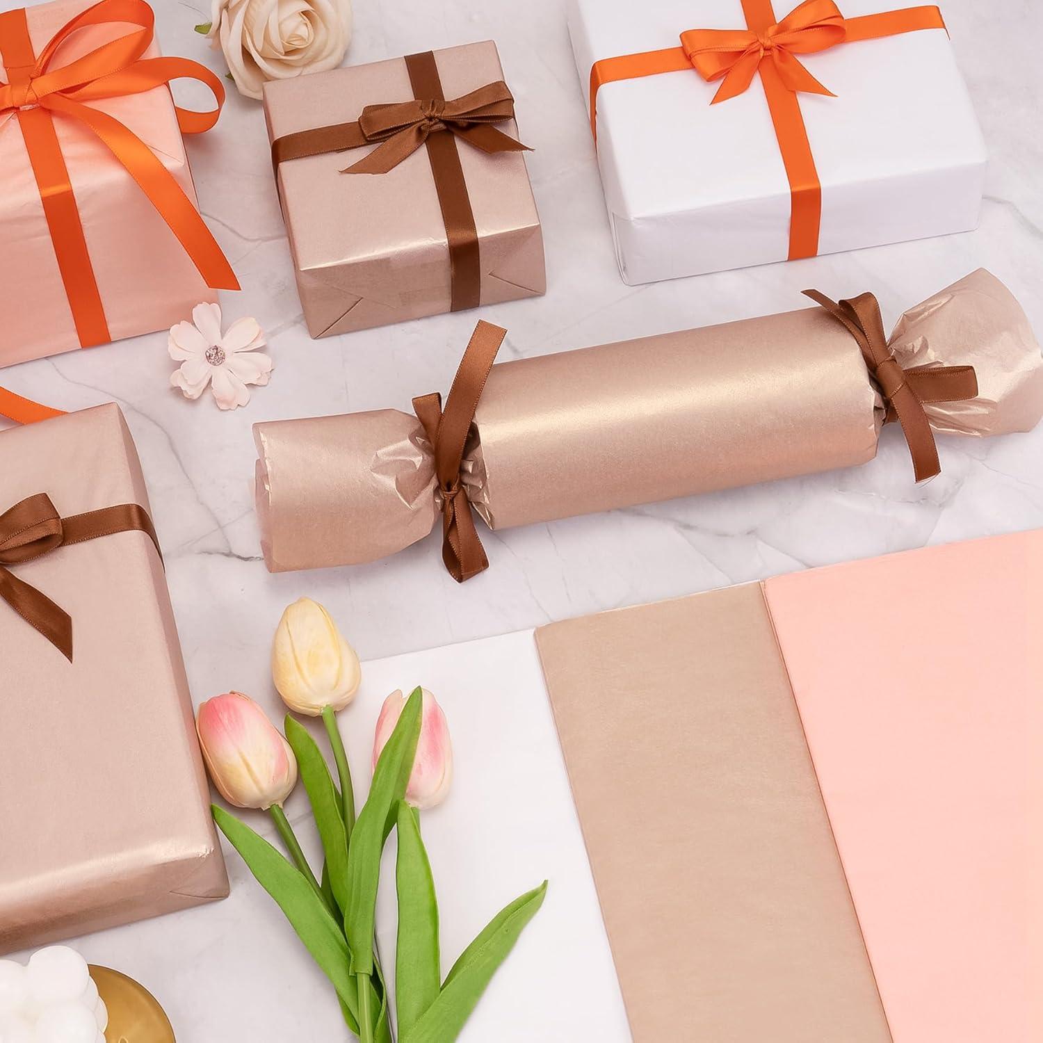 Perlglänzendes Seidenpapier für Geschenkverpackung und Basteln 30