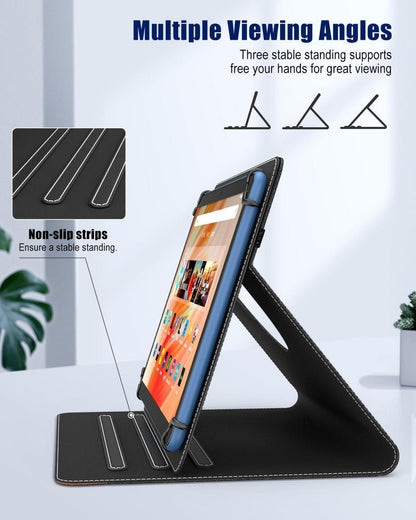 Universal Tablet Hülle 9-11 Zoll 360° Ständer Schutzhülle Stifttasche