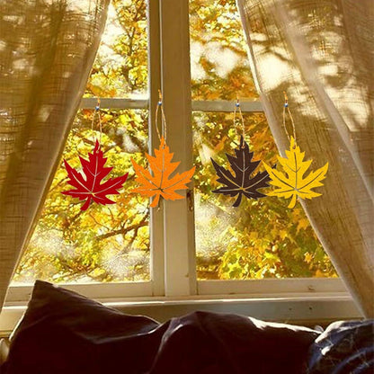 Wondsea Ahornblatt Anhänger Set Herbst Dekoration