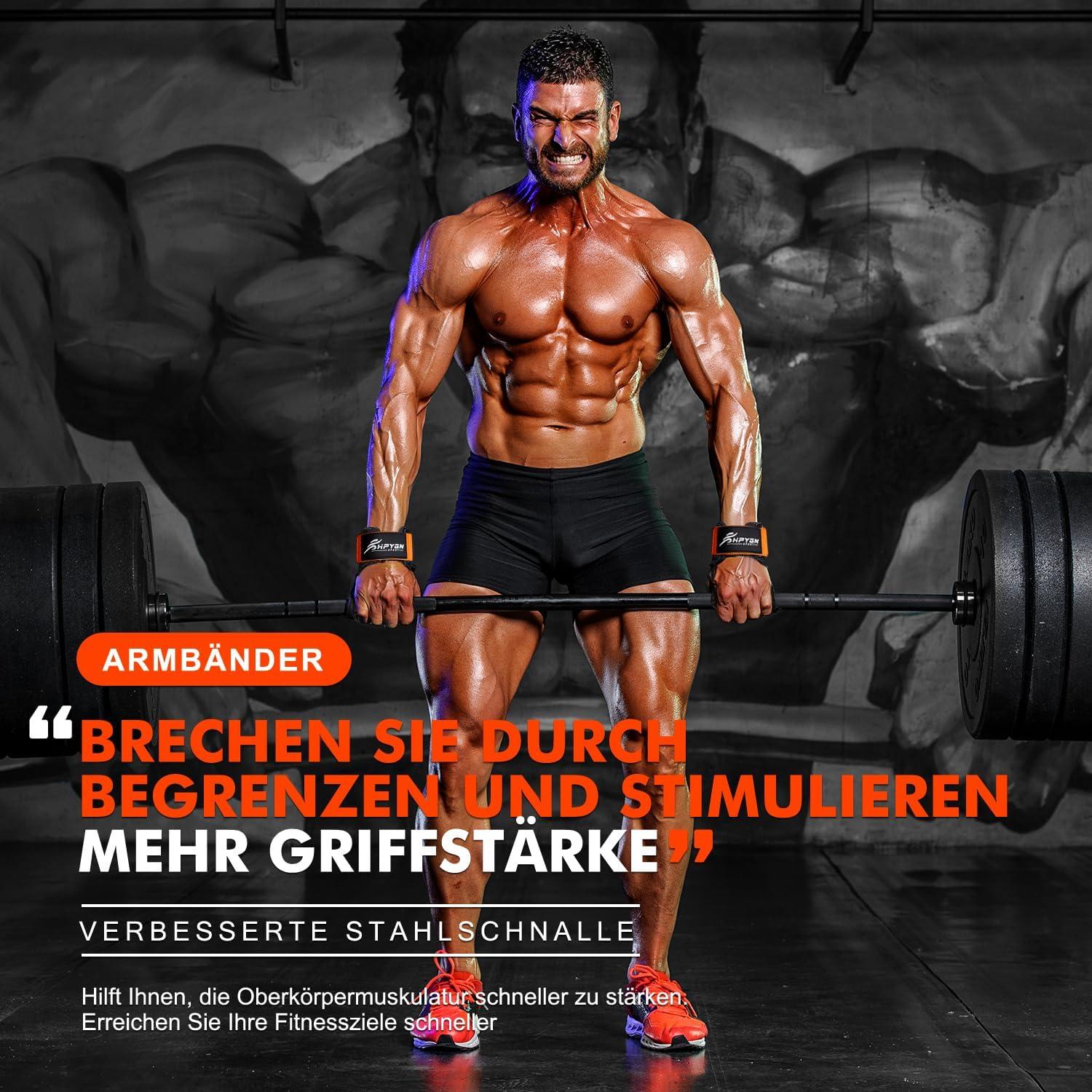 Gepolsterte Zughilfen Bodybuilding Krafttraining Fitness