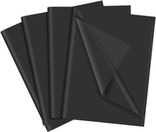 60 Blatt Schwarz Seidenpapier 35 x 50 cm Geschenkverpackung DIY