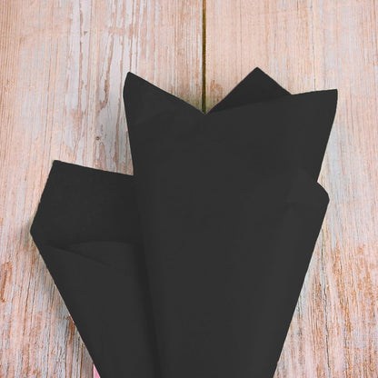 60 Blatt Schwarz Seidenpapier 35x50cm Geschenkverpackung Weihnachten
